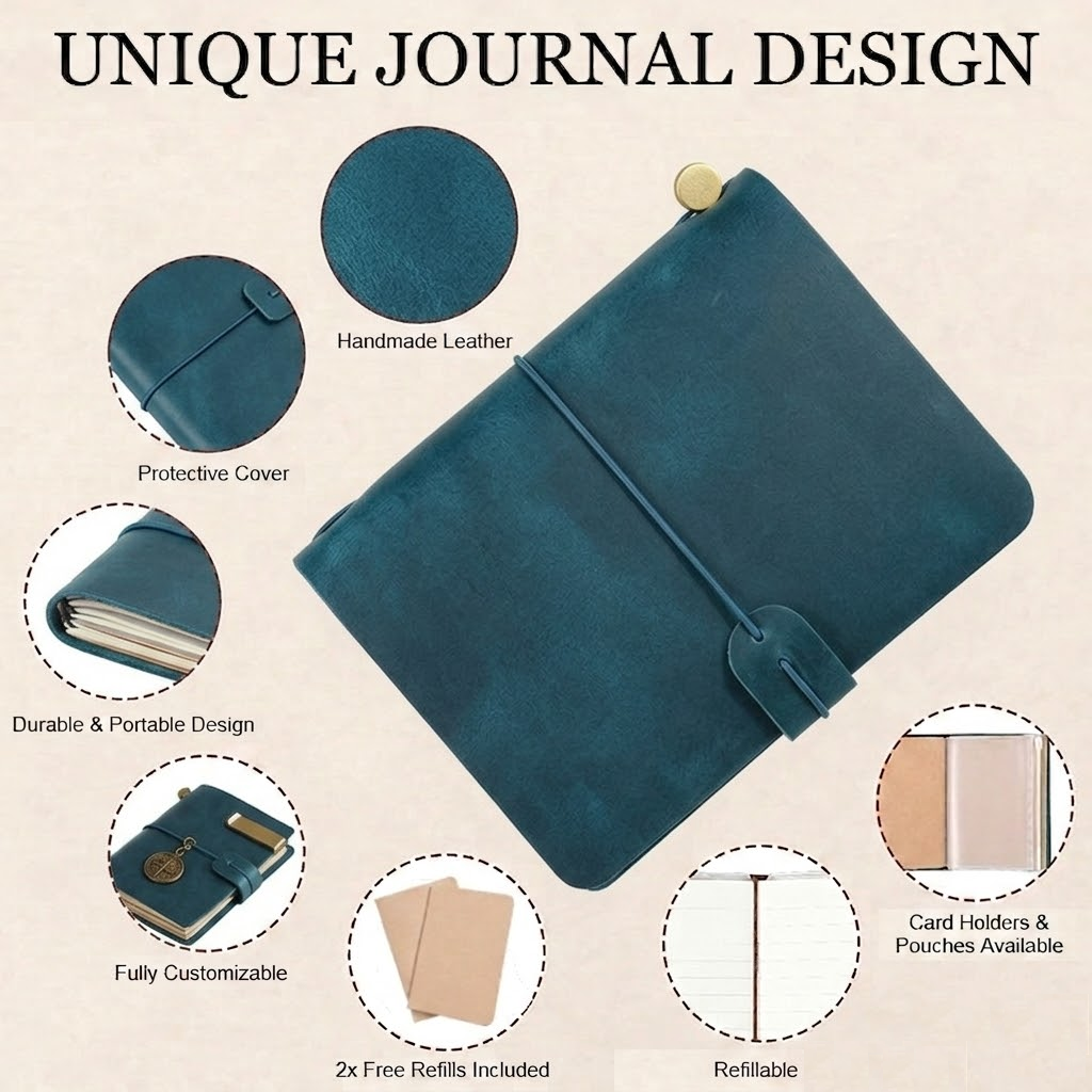 Pocket Journal (Blue)