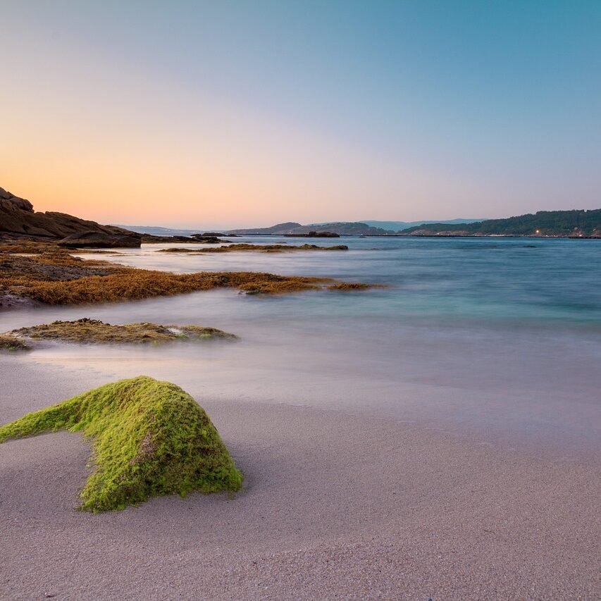 beach, galicia, ria